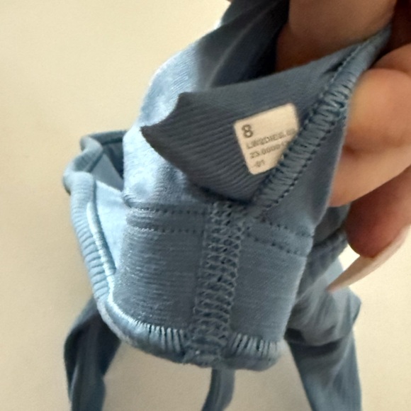 Lululemon Athletica Blue One-Shoulder Sports Bra - Picture 4 of 4